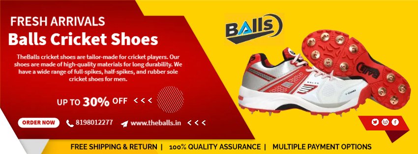 Fresh Arrivals Cricket Shoes Collection